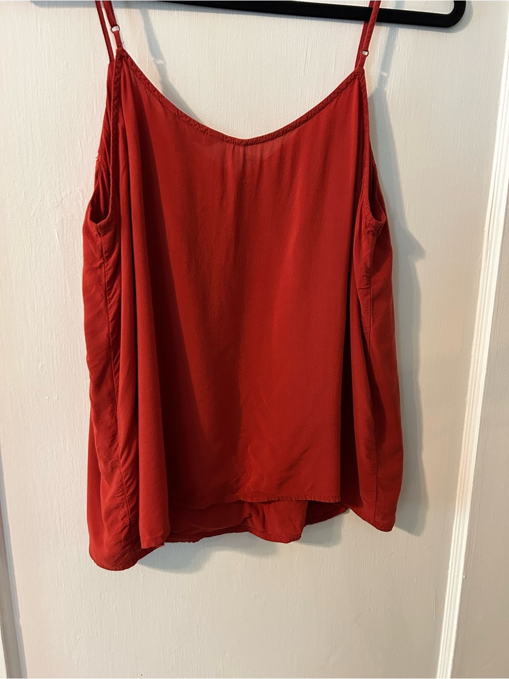 Banana Republic Tomato Red Camisole with Ladder Trim Detail - Picture 4 of 5
